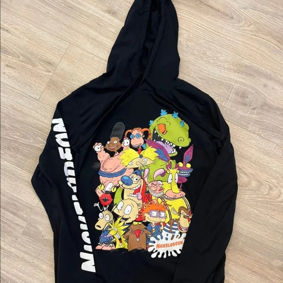Retro Throwback Nickelodeon hoodie mediu - Picture 1 of 2